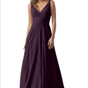 Purple Bridesmaid Dress